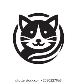 cat logo icon vector art design