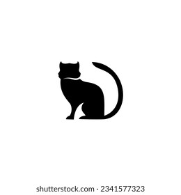 cat logo icon vector template