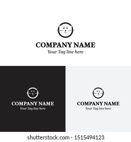 Coffee Black White Logo Set Coffee Stock Vector (Royalty Free ...