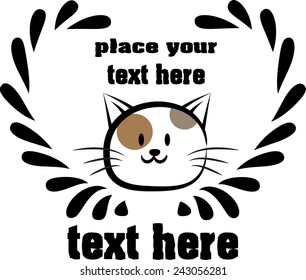 cat logo / sign / icon 