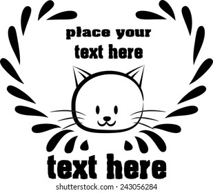 cat logo / sign / icon 