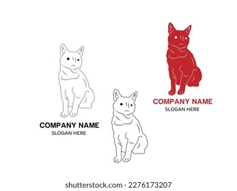 Cat logo stock vector Illustration of creative Design vector art cat  and company logo illustrator design free download.