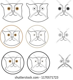 Cat Logo, strong, clear, useful and editable.
Perfect for use in a wide range of new media templates: Web Marketing Agency, Social Media Services Showcase, Online Marketing Apps, Websites Templates, 