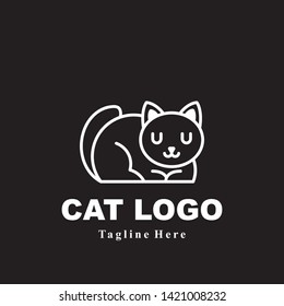 Cat logo Template Design Vector, eps 10