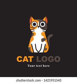 Cat logo Template Design Vector, eps 10
