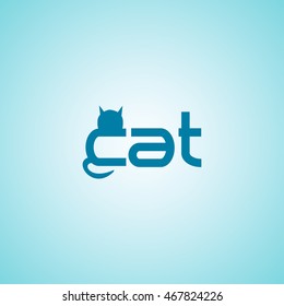 Cat  Logo Template Design Vector