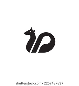 diseño de ilustración de patrón de logotipo de gato