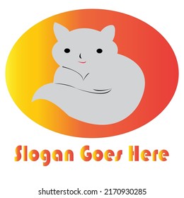 Cat Logo, Logo template Vektor