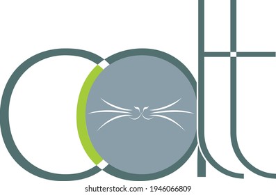 logotipo del vector del gato logotipo del animal