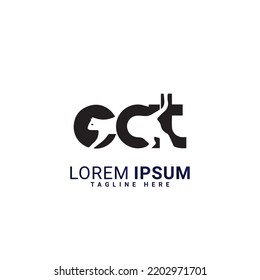 Cat logo vector illustration design 