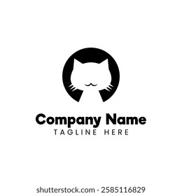 cat logo vector, shelter, pet, puppy, clinic, health, pets, shop
