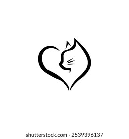 CAT LOGO VECTOR FOR ZOO AND WILDLIFE