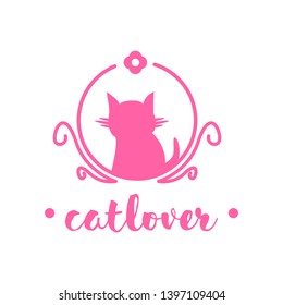 Cat logo for your need such pet shop logo, cat lover club, add to presentation, website, a new project, etc