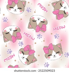 CAT LOVE MEOW GIRL CUTE 