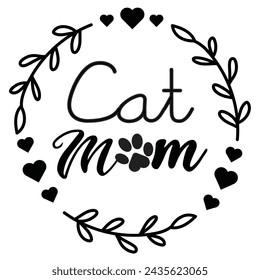 cat lover cat mom sublimation
