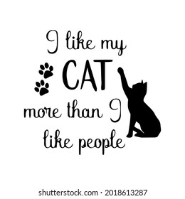 cat lover owner funny birthday present surprise wo vintage sport best vector design illustration print poster