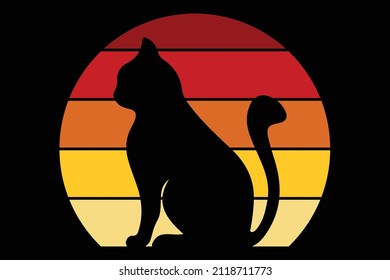 Cat lover t shirt design