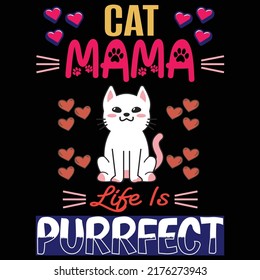 Cat Lover T Shirt Design 