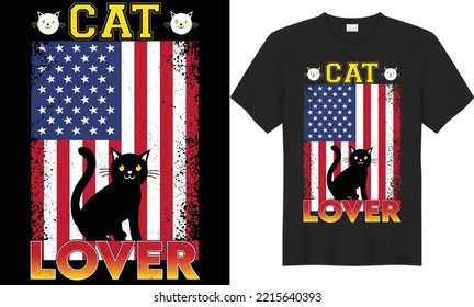 Cat lover T-shirt Design.
Cat lover Graphic vector T-shirt Design.
Ready for Print. Colorful T-shirt. Holiday T-shirt.