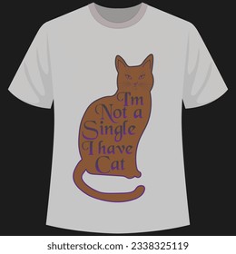 Cat lover T-shirt design, Cat t-shirt design, Meow lover, Cat Mom t shirt design