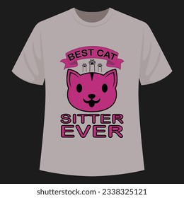 Cat lover T-shirt design, Cat t-shirt design, Meow lover, Cat Mom t shirt design