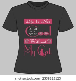 Cat lover T-shirt design, Cat t-shirt design, Meow lover, Cat Mom t shirt design