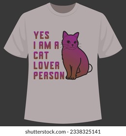 Cat lover T-shirt design, Cat t-shirt design, Meow lover, Cat Mom t shirt design