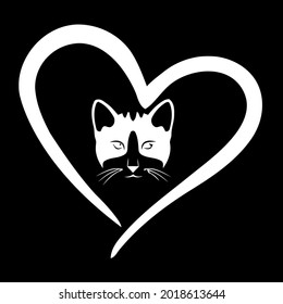 cat lover unisex art best design vector illustration for use in design and print poster canvas