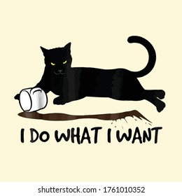 cat lover vector funny design new