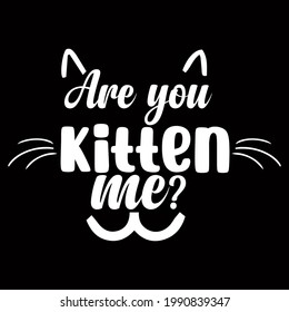 Cat lover Vector Illustration for T-shirt vector, Coffee Mug, Poster, Sticker, Pattern, Pillow Cover, Musk Design