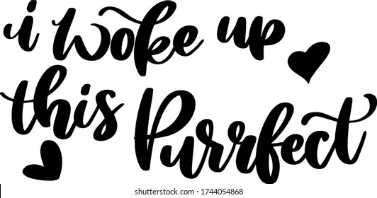 CAT LOVERS QUOTE LETTERING VECTOR