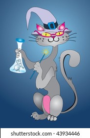 Cat magician