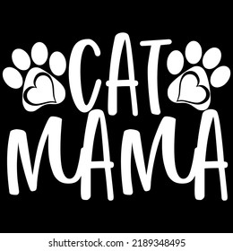 Cat Mama - Cat T-shirt - Cat Lover 