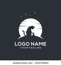 Cat and maouse logo