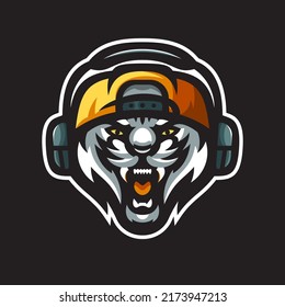 CAT MASCOT LOGO SUITABLE FOR IDENTITY FOR YOUR BUSINESS