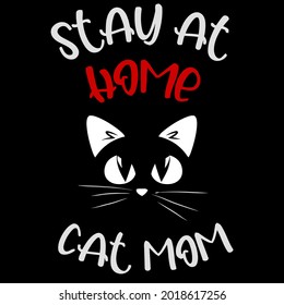 cat meow design vector illustration for use in design and print poster canvas