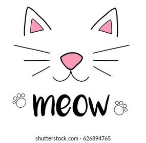 Cat Meow Vector Illustration Drawing Writing Stock Vector Royalty Free 626894765,Homemade Chinchilla Toys