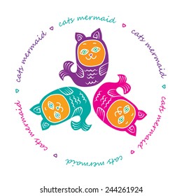 cat mermaid