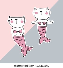 Cat Mermaid 