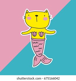 Cat Mermaid 