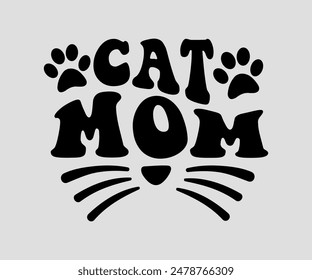 Cat Mom, cat design, cat ,cat bundle, design, quotes design