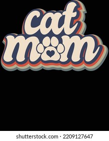 Cat mom, mother's day shirt