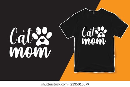 Cat Mom Shirt, Gift to Mom