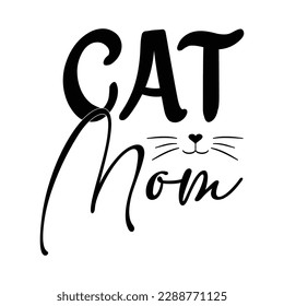 Cat mom SVG, Cat dad SVG svg