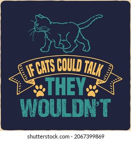 Cat Mom Typography t-shirt design, vector art, vintage, vector illustrations.