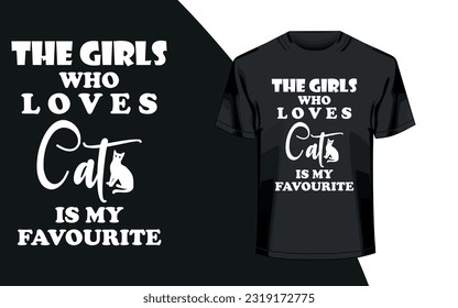 Cat mom typography t-shirt design.