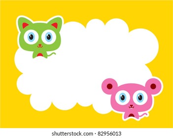cat and mouse friend tag