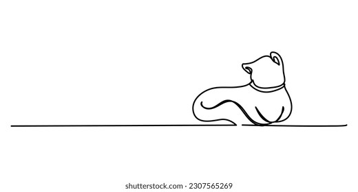 vector de dibujo de una línea de gato. Afiche de la cubierta de gatos de línea continua. Cartel de diseño conceptual. Afiche de tipografía. Ilustración del doodle negro. Símbolo de contorno. Vector de silueta. EPS 10
