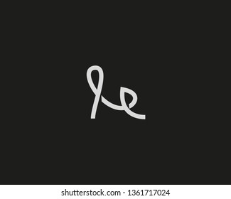 Cat one line logo icon design. Pet vector symbol logotype.