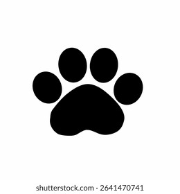 cat Paw and dog ink vector